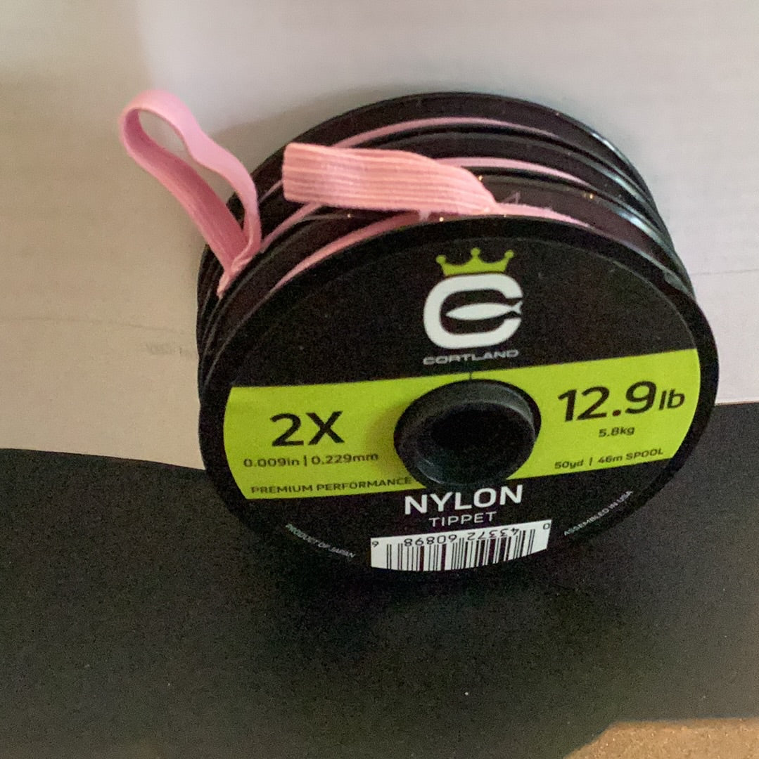 Nylon Tippet - 2X - 50yd - Cortland