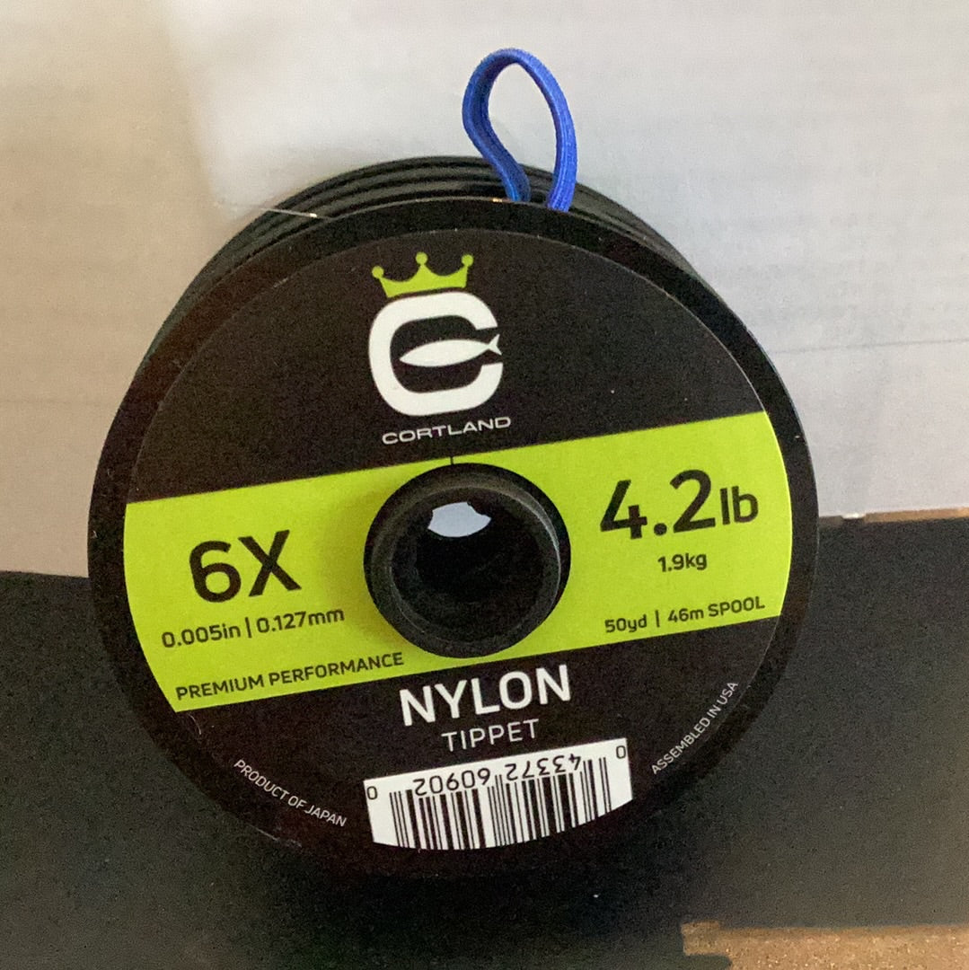 Nylon Tippet - 6X - 50yd - Cortland