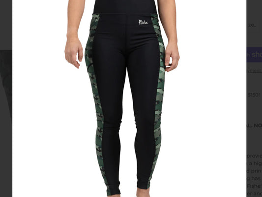 Fish Camo Pocket Leggings