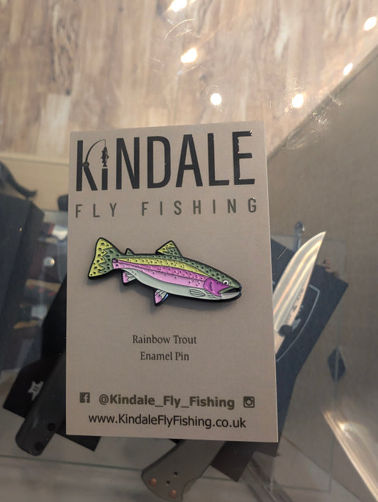 Rainbow trout pin