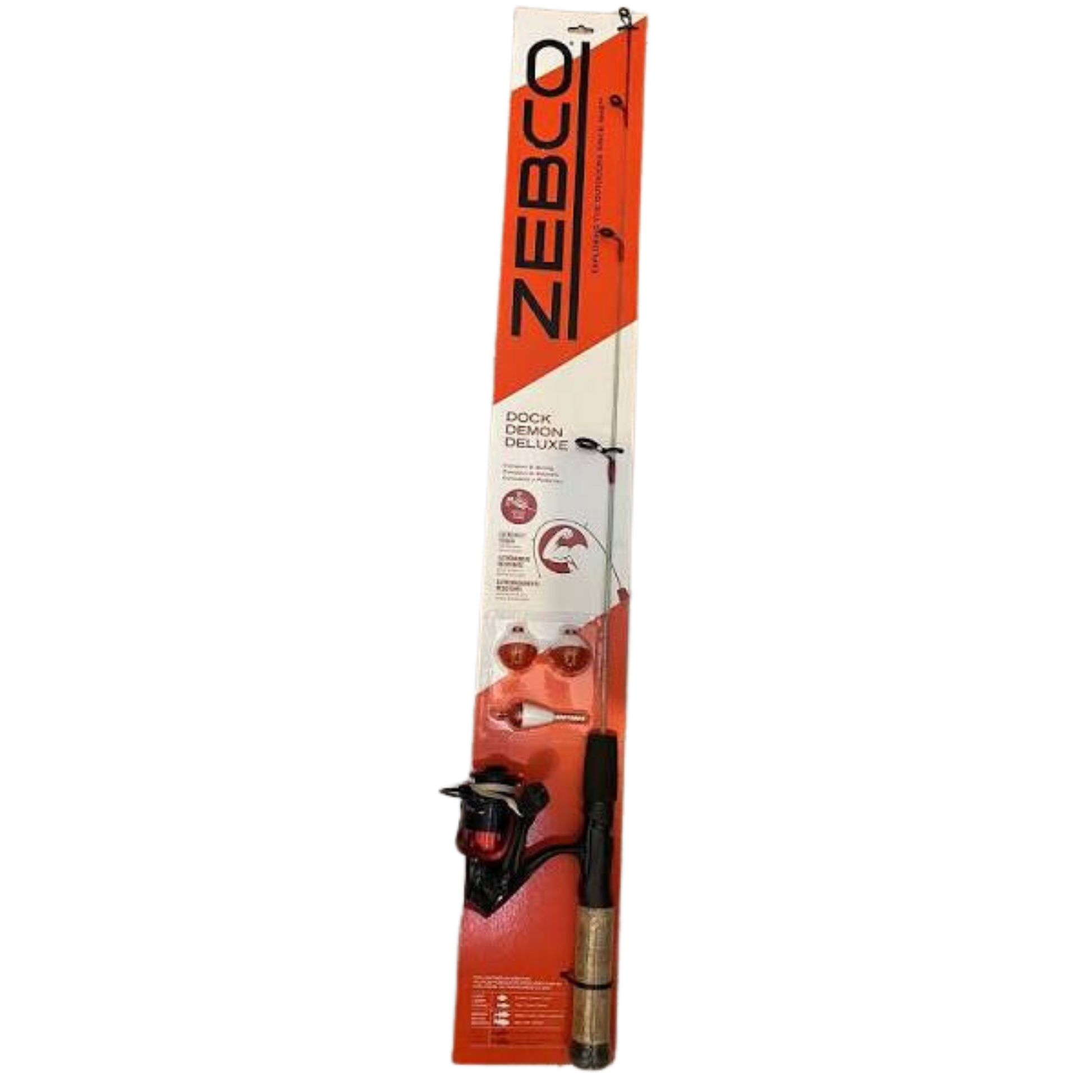 dock demon deluxe fishing pole Zebco Dock Demon Deluxe – SingletaryFishingCompany