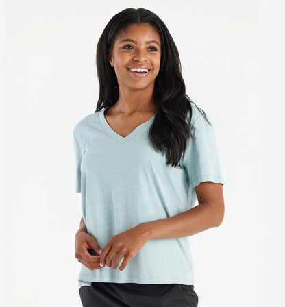 Women's Bamboo Heritage V-Neck Tee