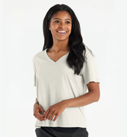 Women's Bamboo Heritage V-Neck Tee