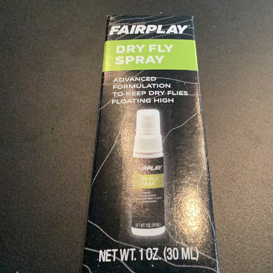 Dry fly spray